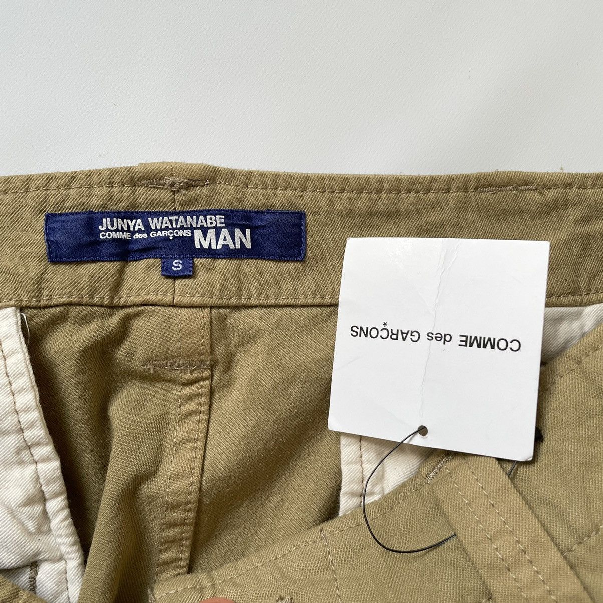 Comme des Garcons A/W 17 ‘Pilled Twill’ Tan Utility Trousers Size US 32 / EU 48 - 5 Thumbnail