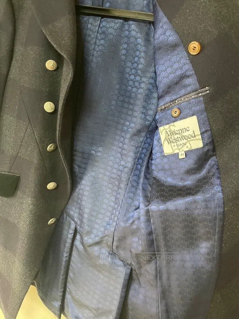 Vivienne Westwood Vivienne Westwood Plaid Silver Buckle Velvet Collar Design Size M / US 6-8 / IT 42-44 - 5 Thumbnail