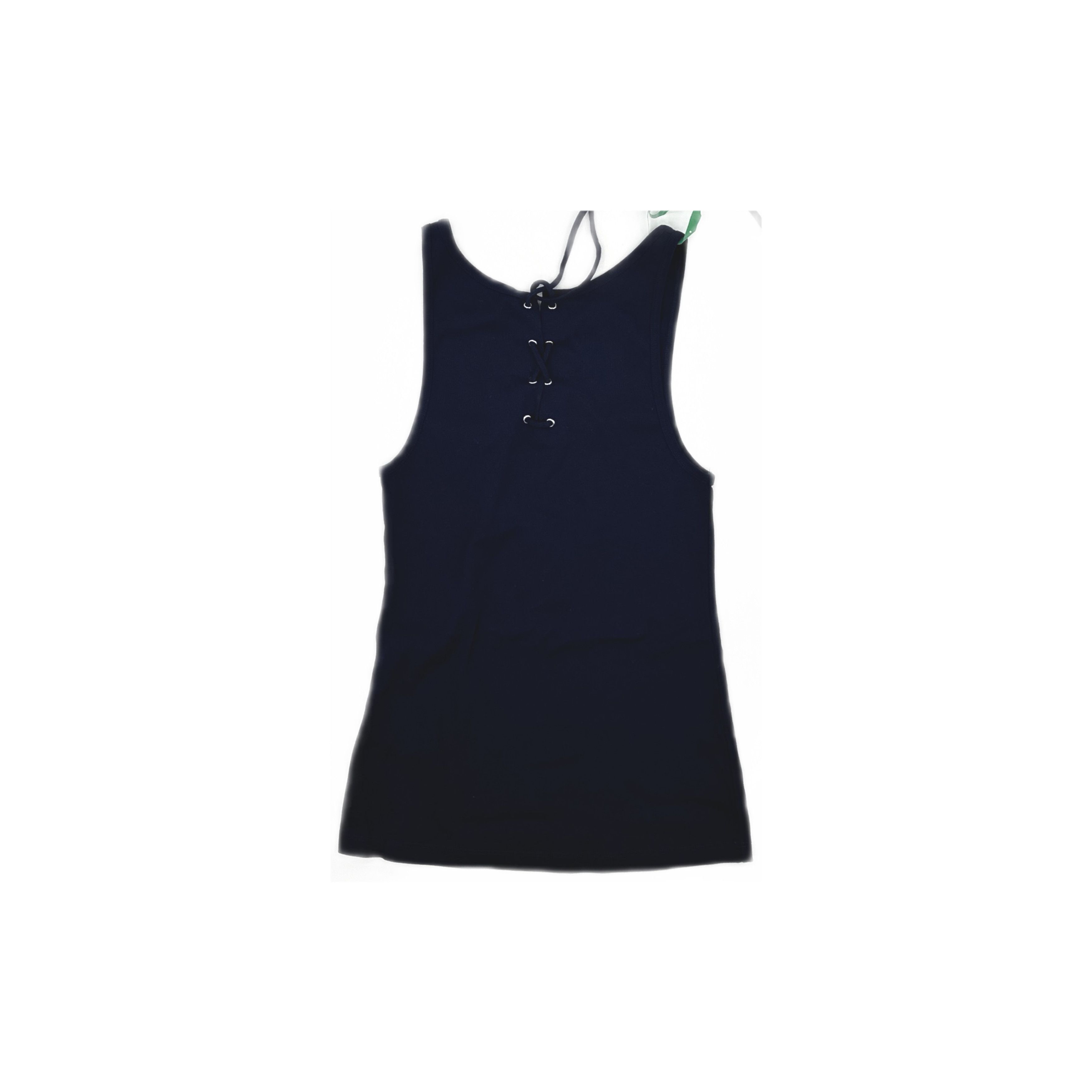 Prada Prada Lace-up Tank Top Size 40 Size S / US 4 / IT 40 - 1 Thumbnail