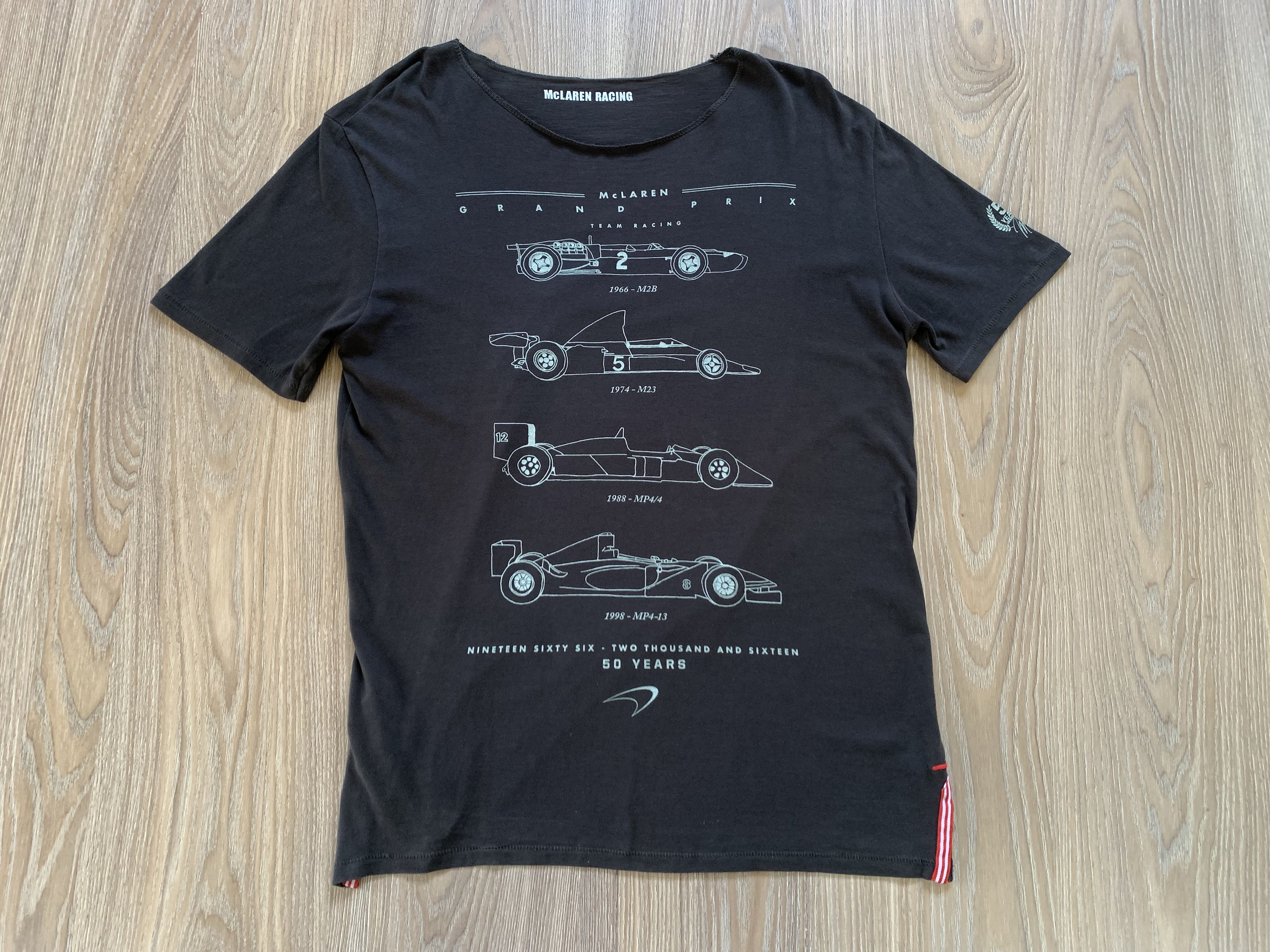 Formula 1 McLaren Racing Grand Prix 50 Years T Shirt Size US S / EU 44-46 / 1 - 2 Thumbnail