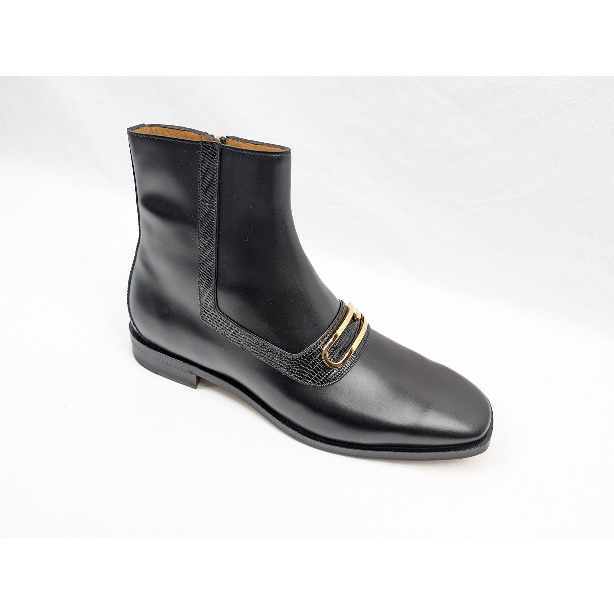 Gucci o1rshd1 Horse Calf Boots in Black Size US 10 / EU 43 - 2 Thumbnail
