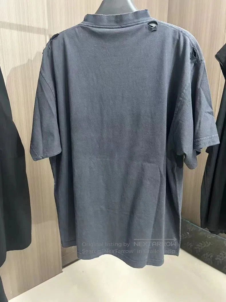 Balenciaga Balenciaga Flash Powder Logo Black T-shirt. Size US XS / EU 42 / 0 - 3 Thumbnail