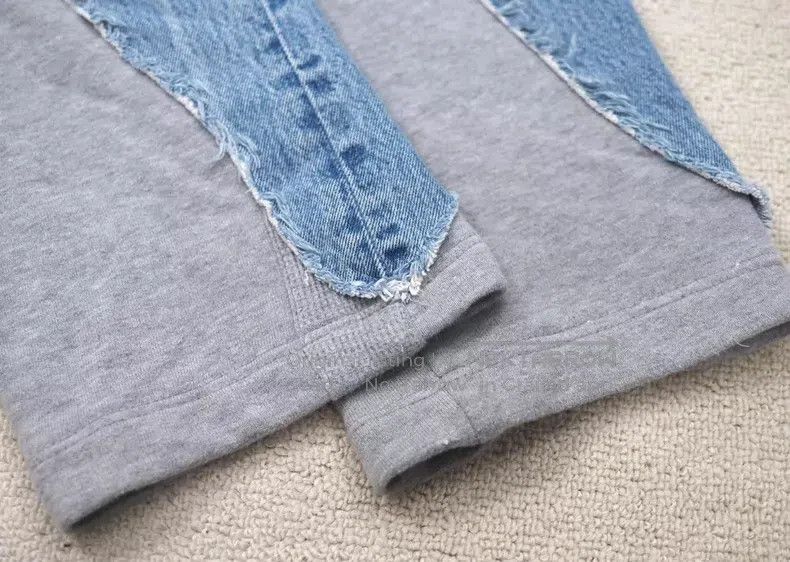 Greg Lauren Greg Lauren size XXL Patchwork Denim Jeans Size US 27 - 7 Thumbnail