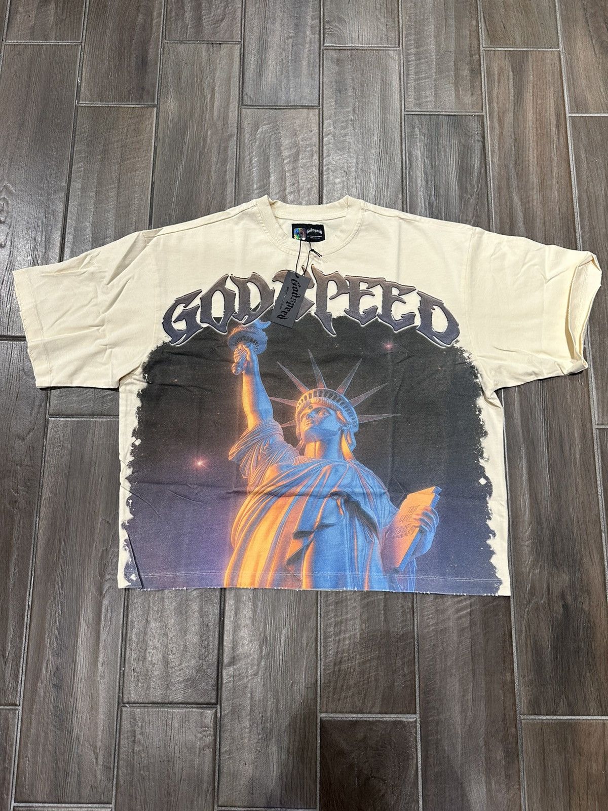 Godspeed Godspeed City Tee Bone Size US L / EU 52-54 / 3 - 1 Thumbnail
