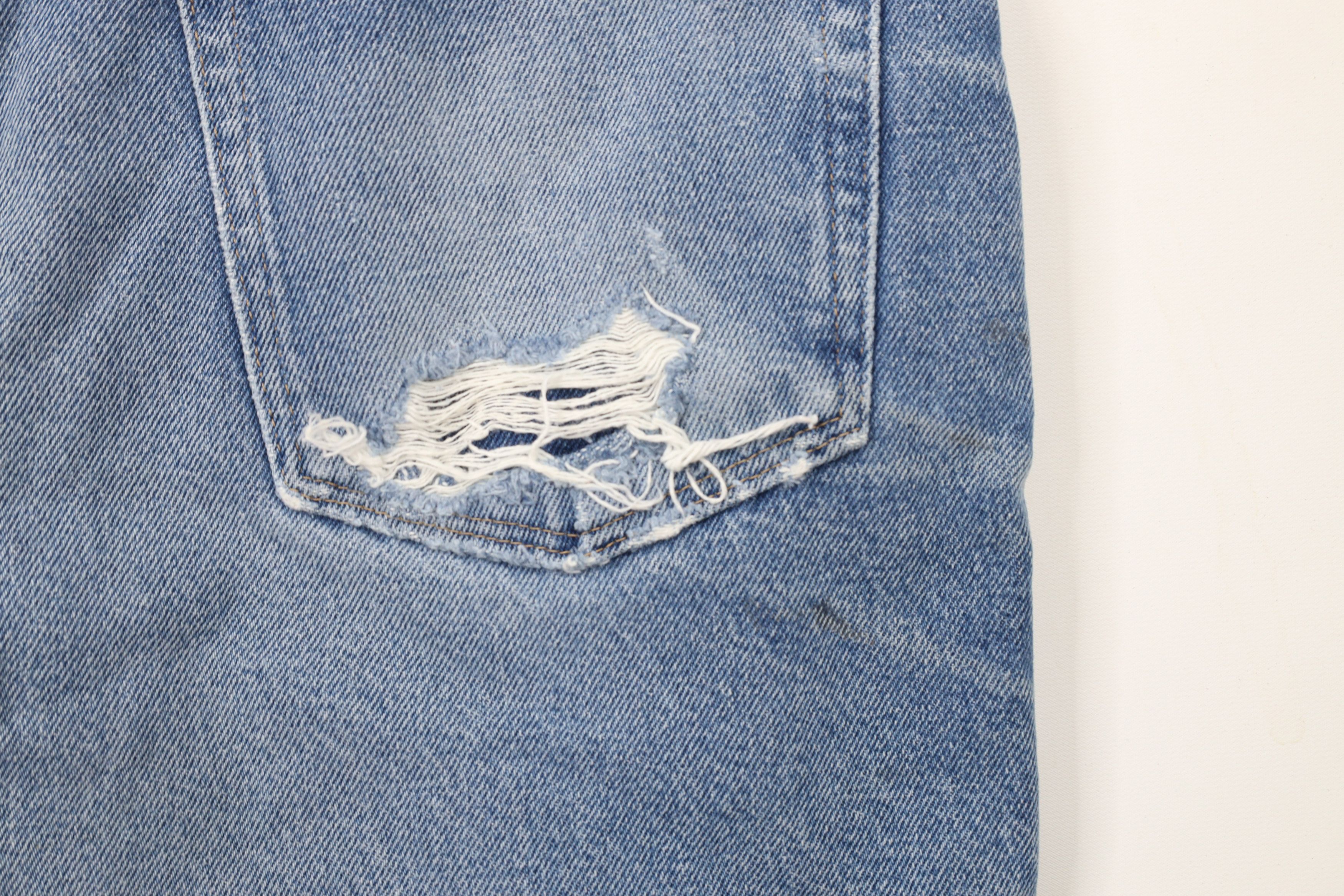Cabelas × Vintage Vintage Cabelas Fleece Lined Heavyweight Denim Jeans Blue Size US 34 / EU 50 - 16 Thumbnail