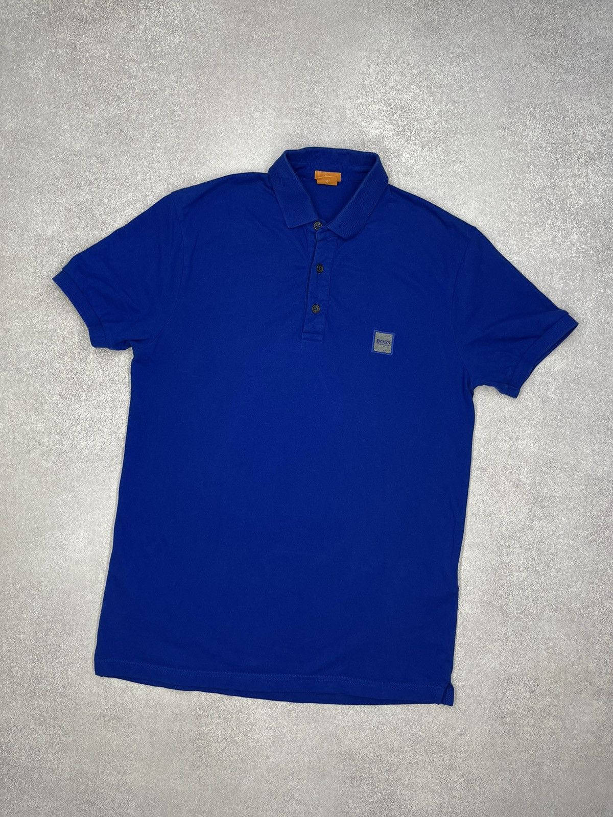 Hugo Boss Mens Hugo Boss Polo Blue T Shirt Y2K Size M Size US M / EU 48-50 / 2 - 1 Thumbnail