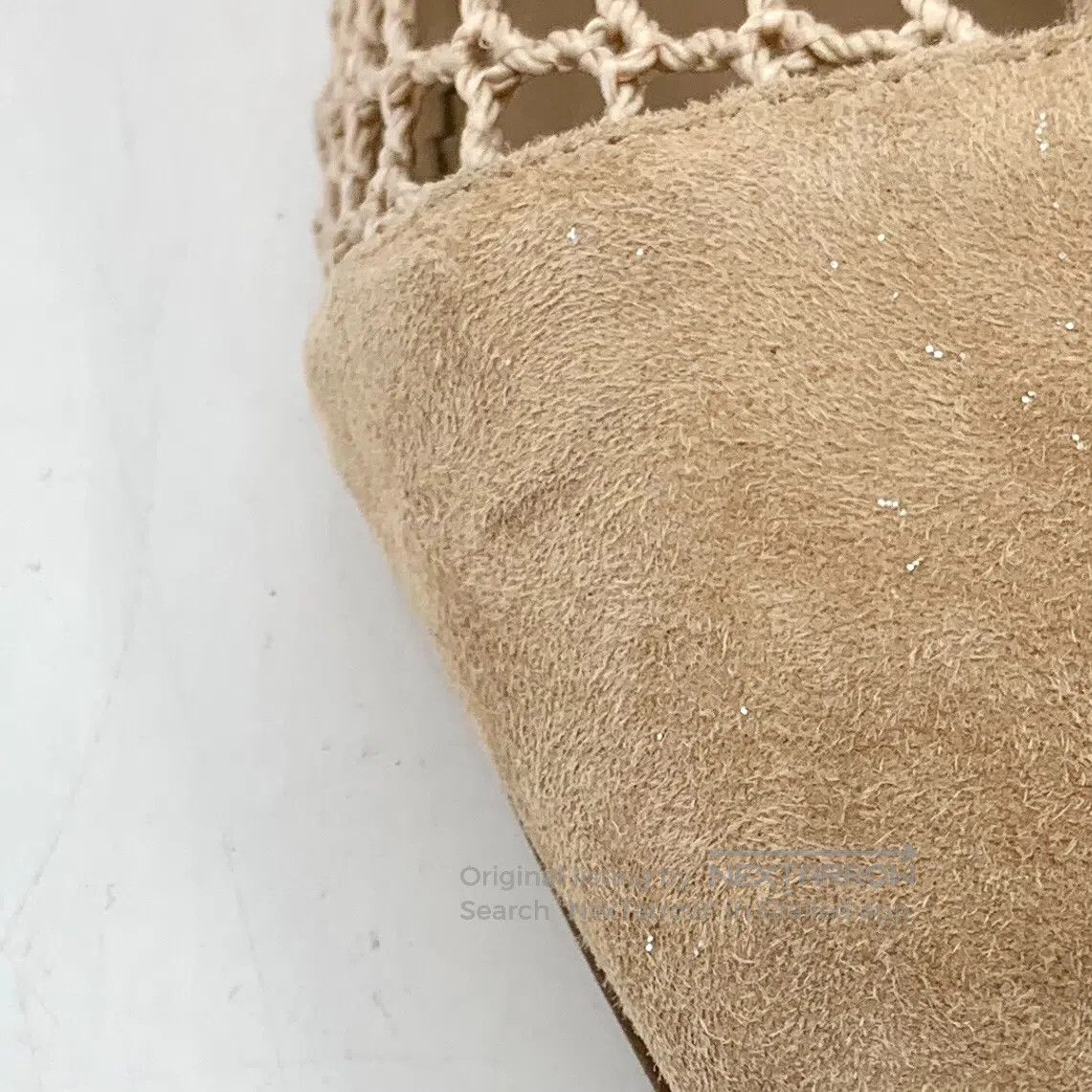 Dior Dior Light brown suede open-toe lace-up casual boots| Size US 5 / IT 35 - 9 Thumbnail