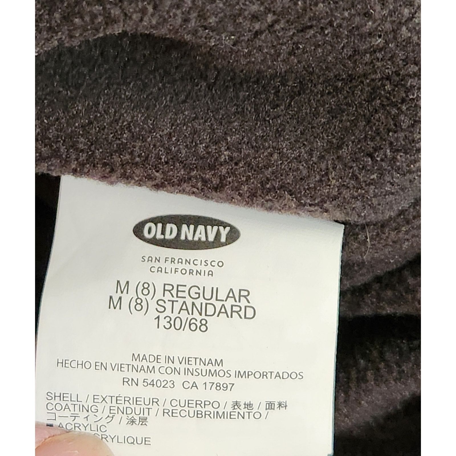 Other Old Navy Gray Silver Puffer Jacket Medium Hooded Lightweight Size M / US 6-8 / IT 42-44 - 6 Thumbnail