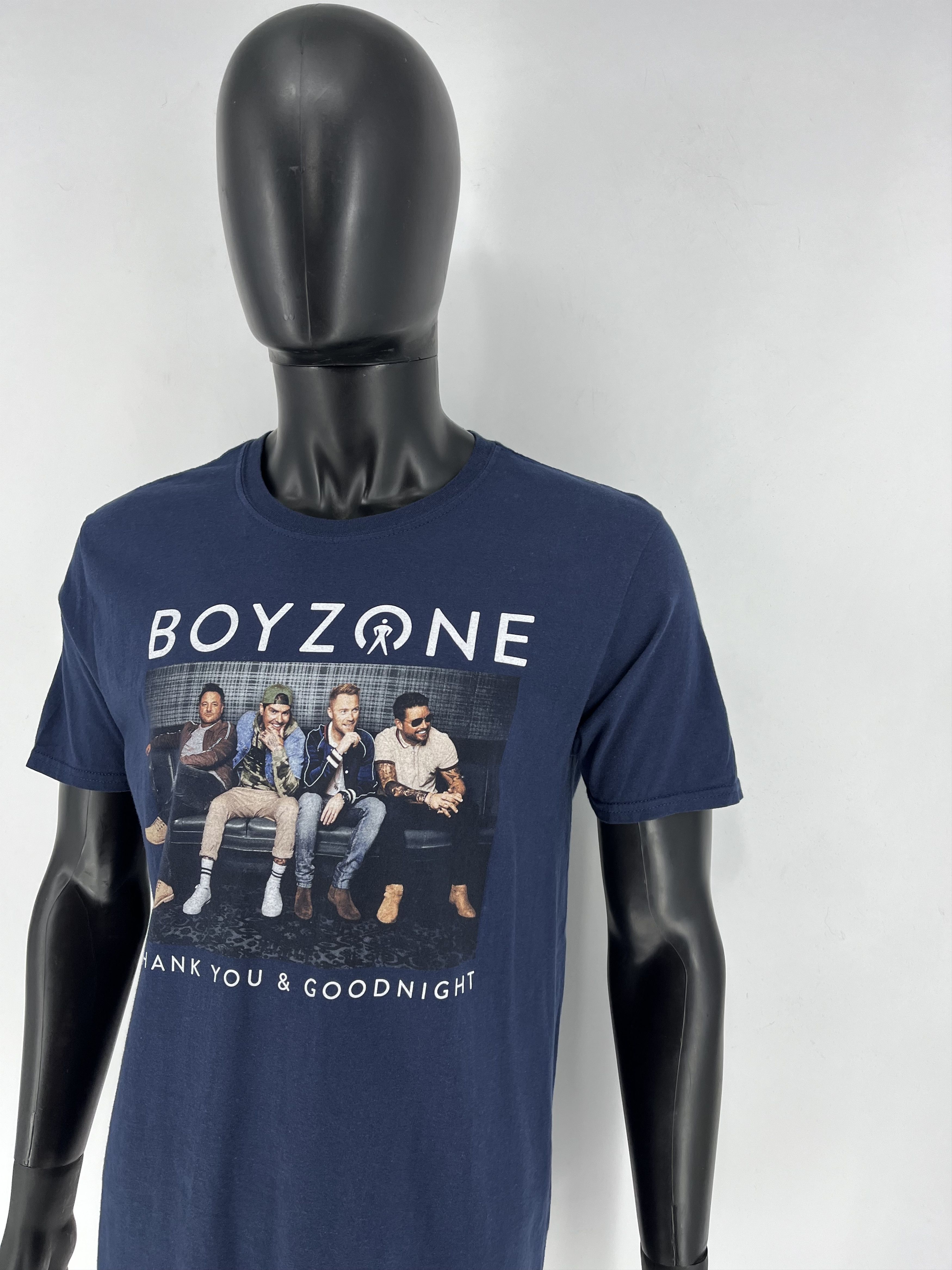 Band Tees × Vintage Vintage Y2K Boyzone T-Shirt Live By Request Tour Tee Size US L / EU 52-54 / 3 - 4 Thumbnail