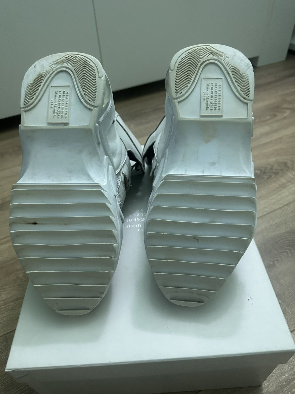 Maison Margiela Maison Margiela High Top retro sneakers Size US 8 / EU 41 - 11 Thumbnail