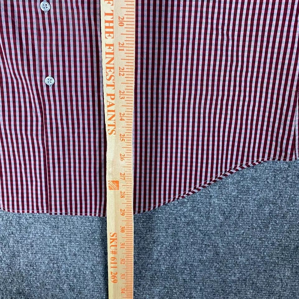 Van Heusen Van Heusen Button Up Shirt Men's XL Slim Fit Flex Cotton Size US XL / EU 56 / 4 - 7 Thumbnail