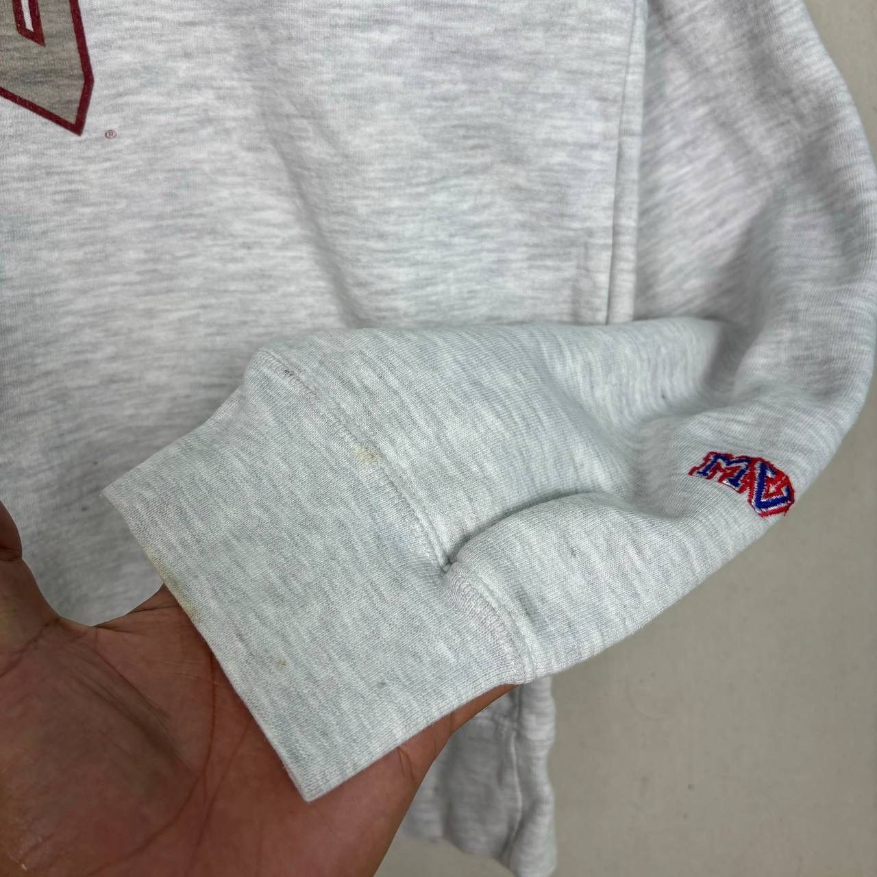 Vintage Vintage 90s Stanford University Baggy Sweatshirt Size US XL / EU 56 / 4 - 4 Thumbnail