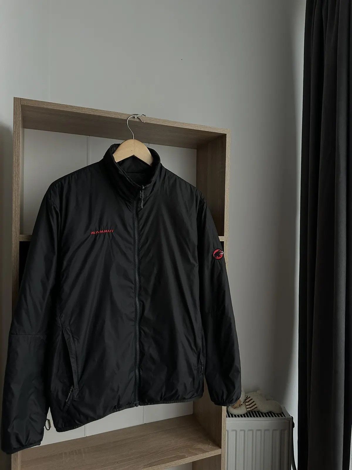 Mammut × Vintage Vintage Mammut Outdoor Black Big Logo Jacket Size US M / EU 48-50 / 2 - 5 Thumbnail