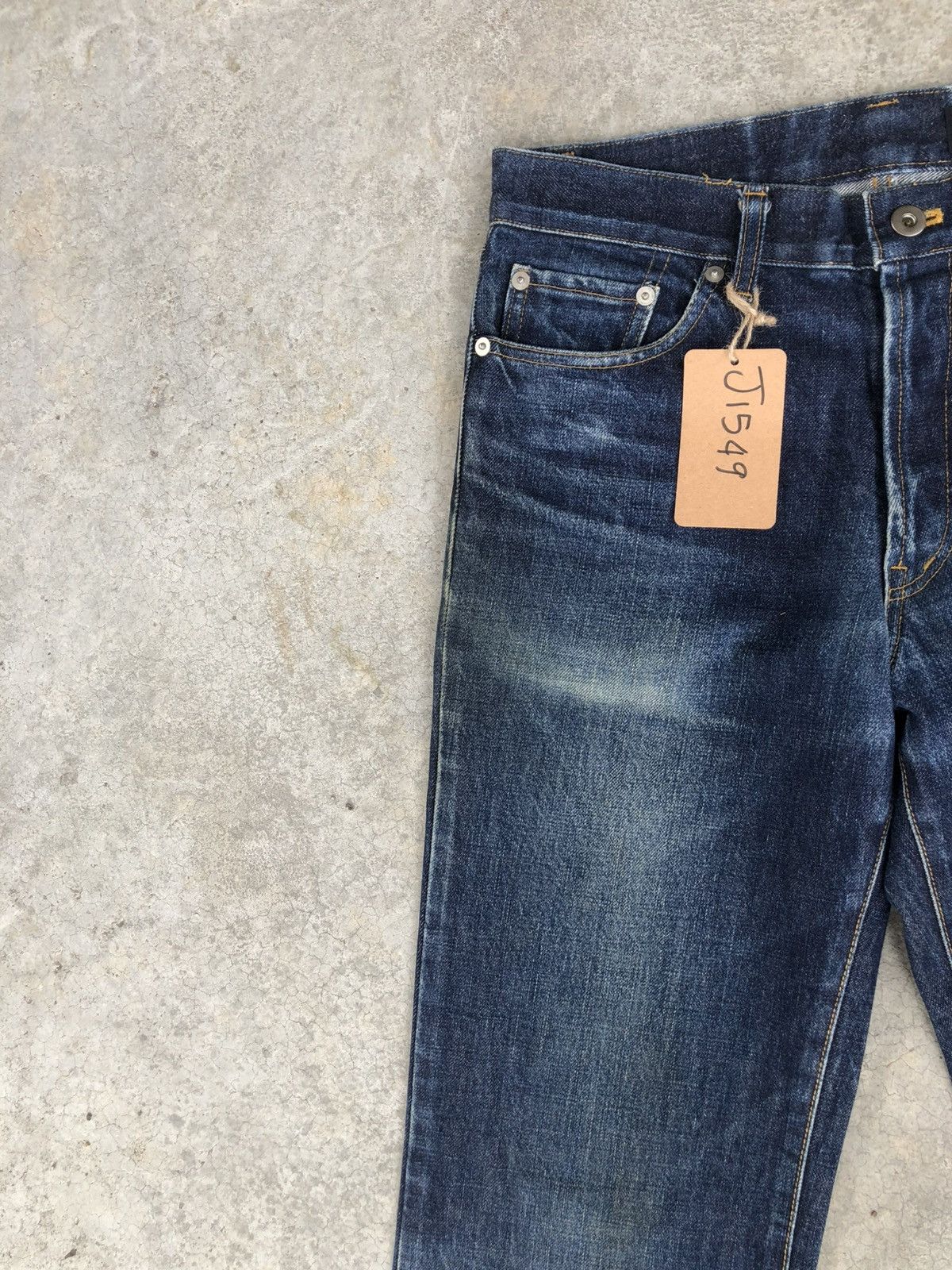 Yohji Yamamoto Ined Homme Flared Jeans Distressed Jeans Size US 30 / EU 46 - 6 Thumbnail