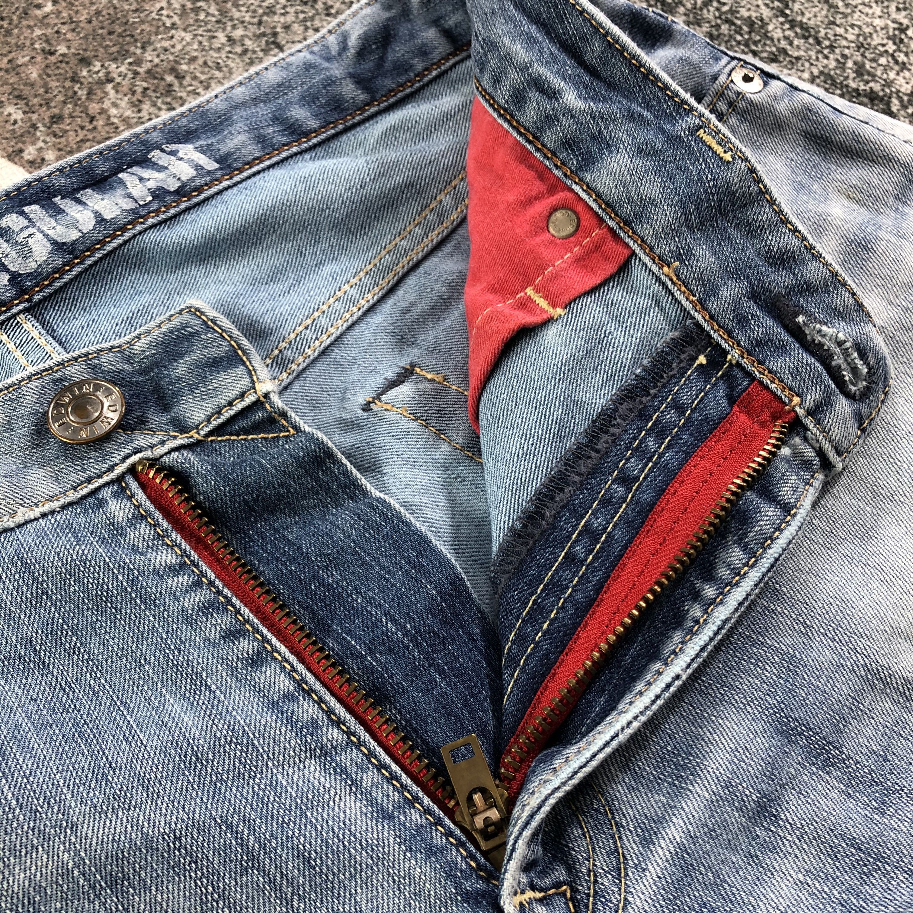 Edwin Edwin Blue Trip Jeans Blue Wash Denim KJ1705 Size US 34 / EU 50 - 7 Thumbnail