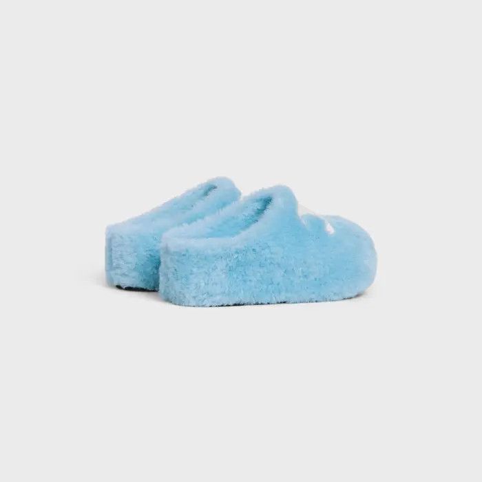 Celine o1bcso1str0625 352433781C Mules in Blue Size US 10 / IT 40 - 2 Thumbnail