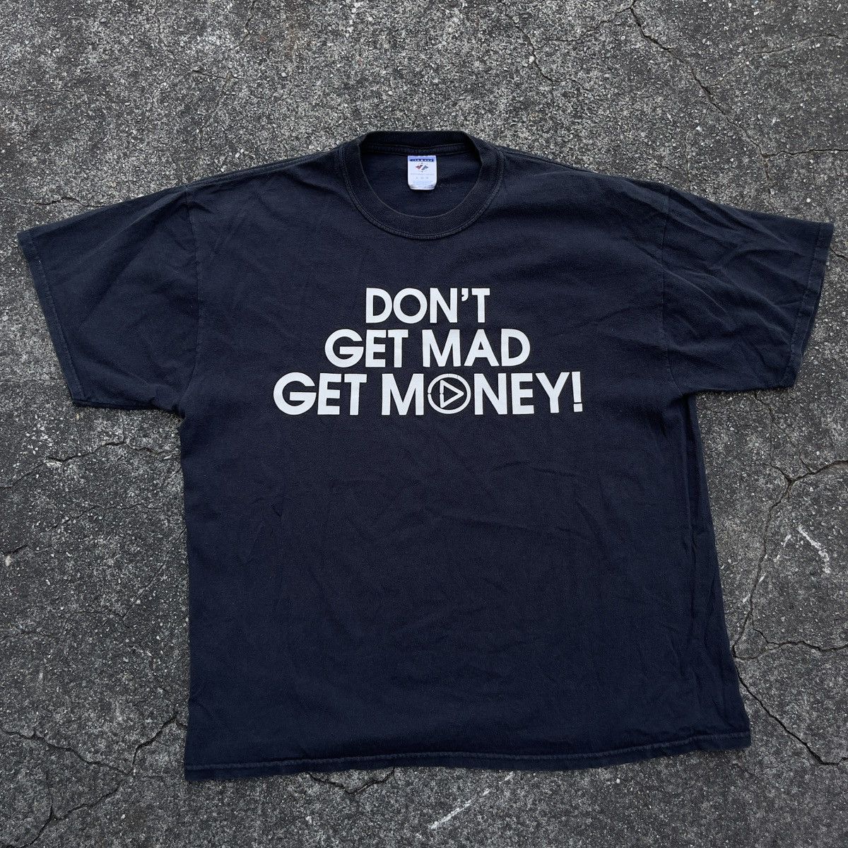 Rap Tees × Sean John × Vintage Vintage Y2K DONT GET MAD GET MONEY PRESS PLAY SEAN JOHN Size US XL / EU 56 / 4 - 1 Thumbnail
