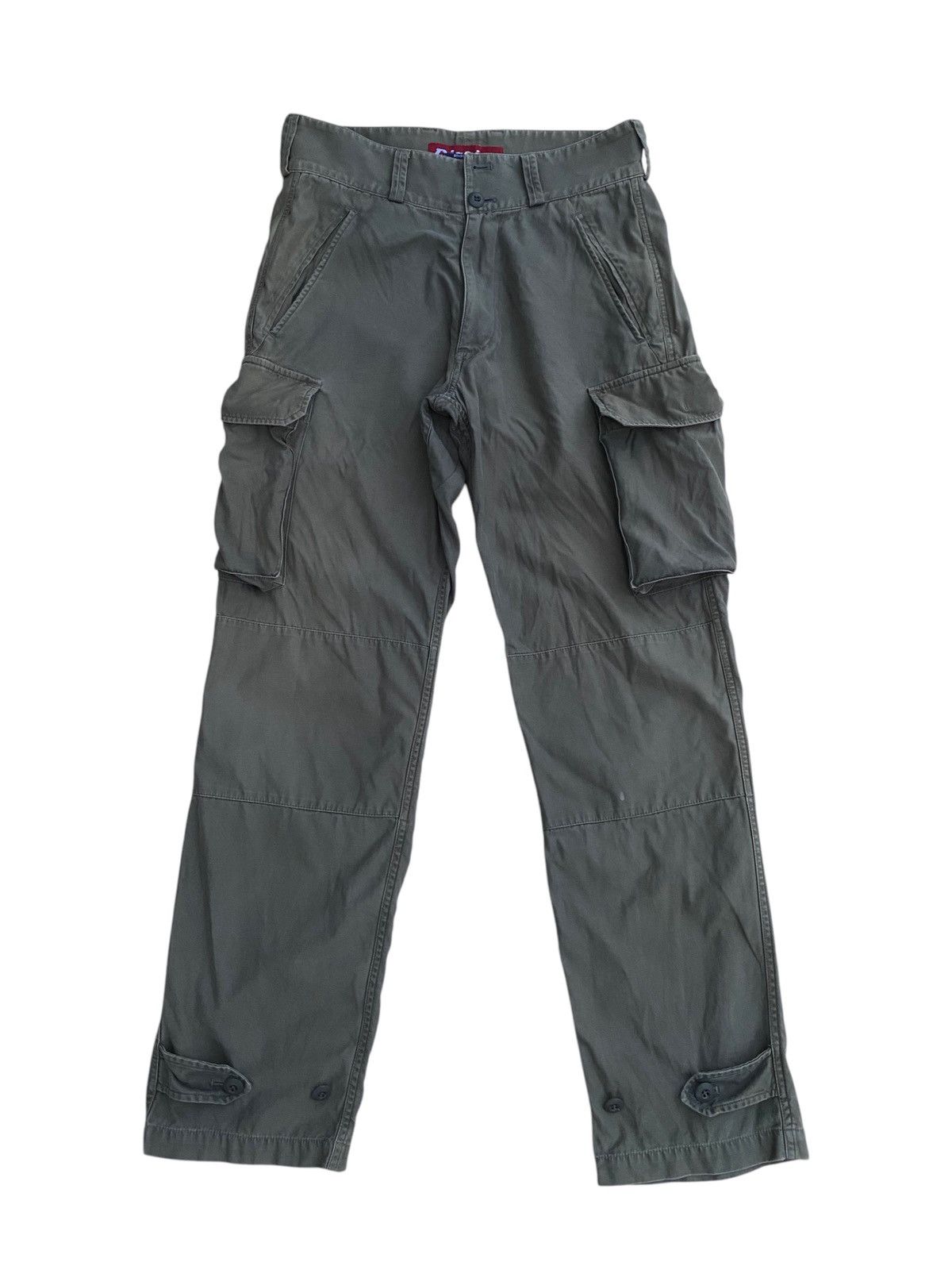 🔥OG Dickies Military Style Tactical Baggy Wide Pocket Cargo