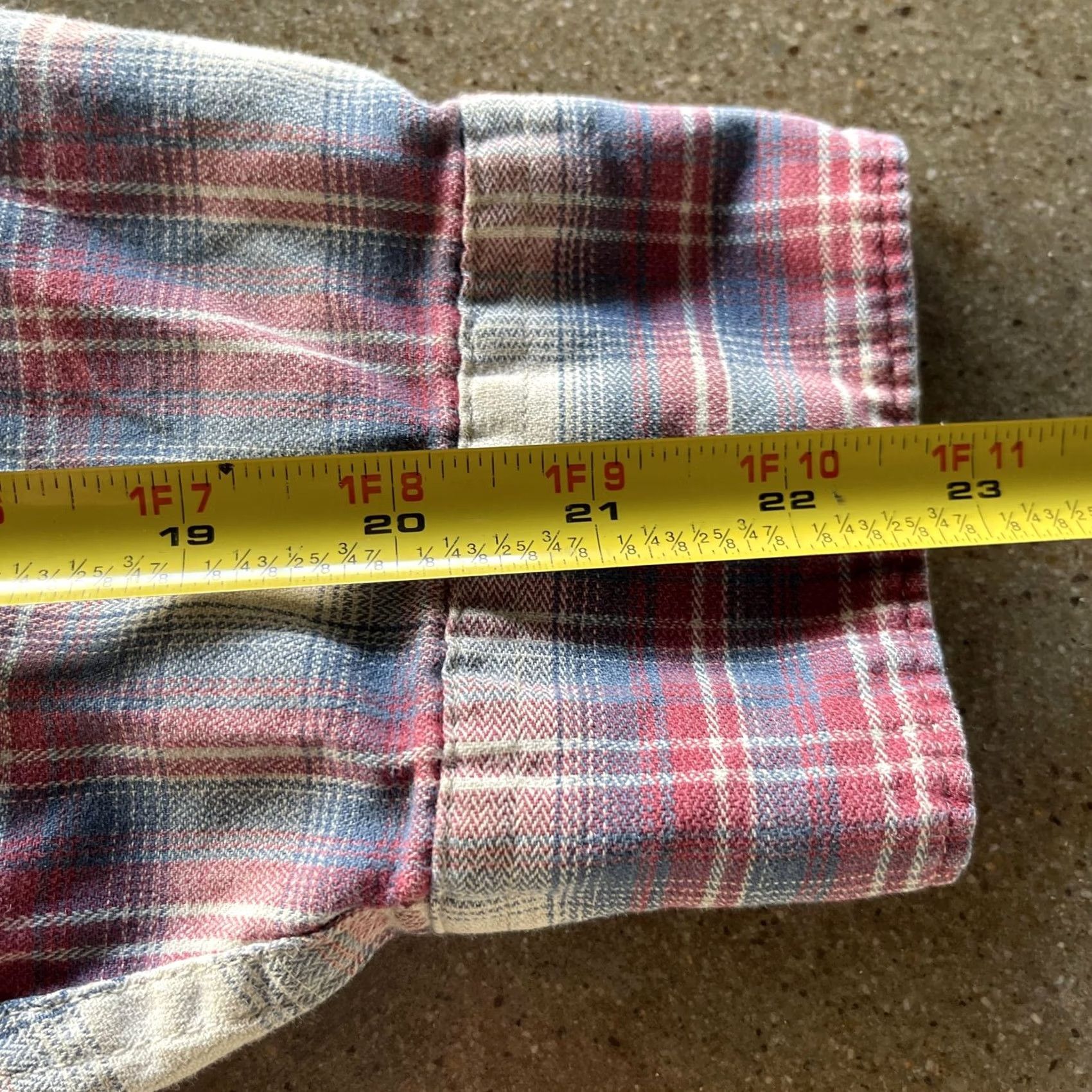 Wrangler Wrangler Shirt Mens XL Red Blue Plaid Long Sleeve Western Button Up Flannel Size US XL / EU 56 / 4 - 6 Thumbnail