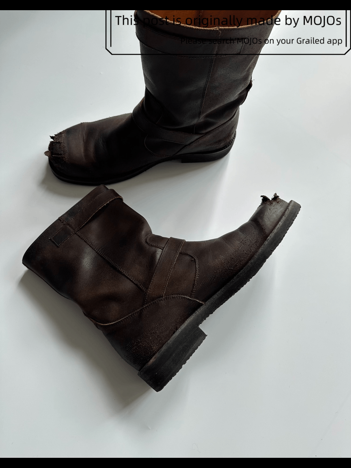 Maison Margiela Sz 42 Maison Margiela Destory Front Boots mojos1739 Size US 9 / EU 42 - 4 Thumbnail