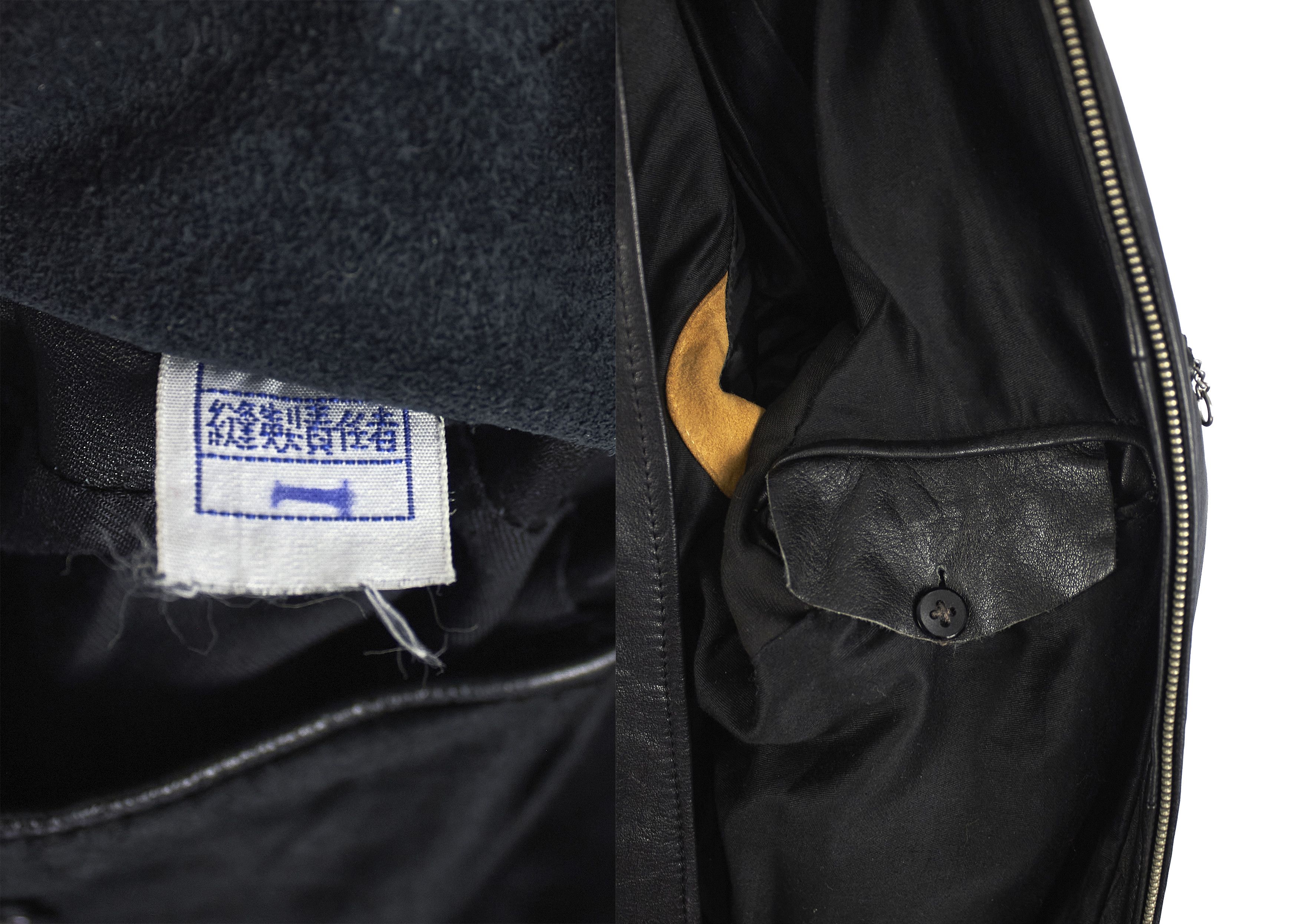 Japanese Brand Rare vintage leather motorcycle overalls suit 80s 90s Size US M / EU 48-50 / 2 - 25 Thumbnail