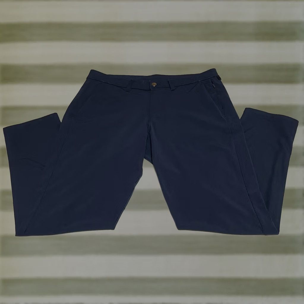 Lululemon Lululemon Commission Pant Slim Mens 34x31 Blue Chino Pants, Regular, Flat Front, Stretch, Logo, City, Preppy, Casual, Travel, Business Size US 34 / EU 50 - 1 Thumbnail