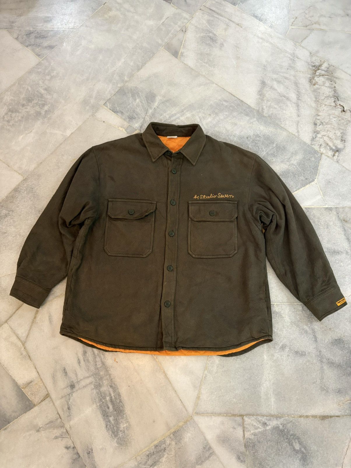 GU × Japanese Brand × Studio Seven Studio Seven 'Honest College' Oversize Shirt Size US XL / EU 56 / 4 - 6 Thumbnail