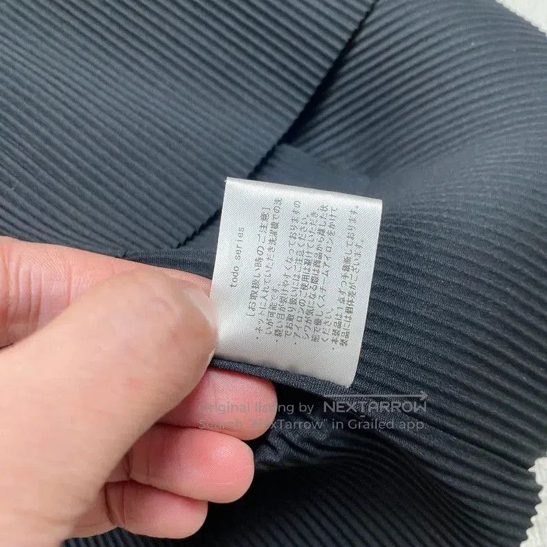 Japanese Brand Todo Kotohayokozawa Women's Sleeveless Top. Size S / US 4 / IT 40 - 4 Thumbnail