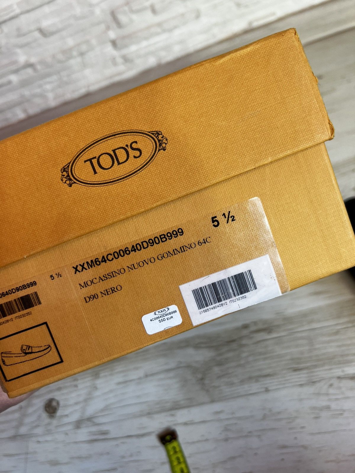 Tod's Tod’s Nuovo Gommino Loafers UK 5,5 Leather Shoes Moccasins Size US 5.5 / EU 38 - 14 Thumbnail