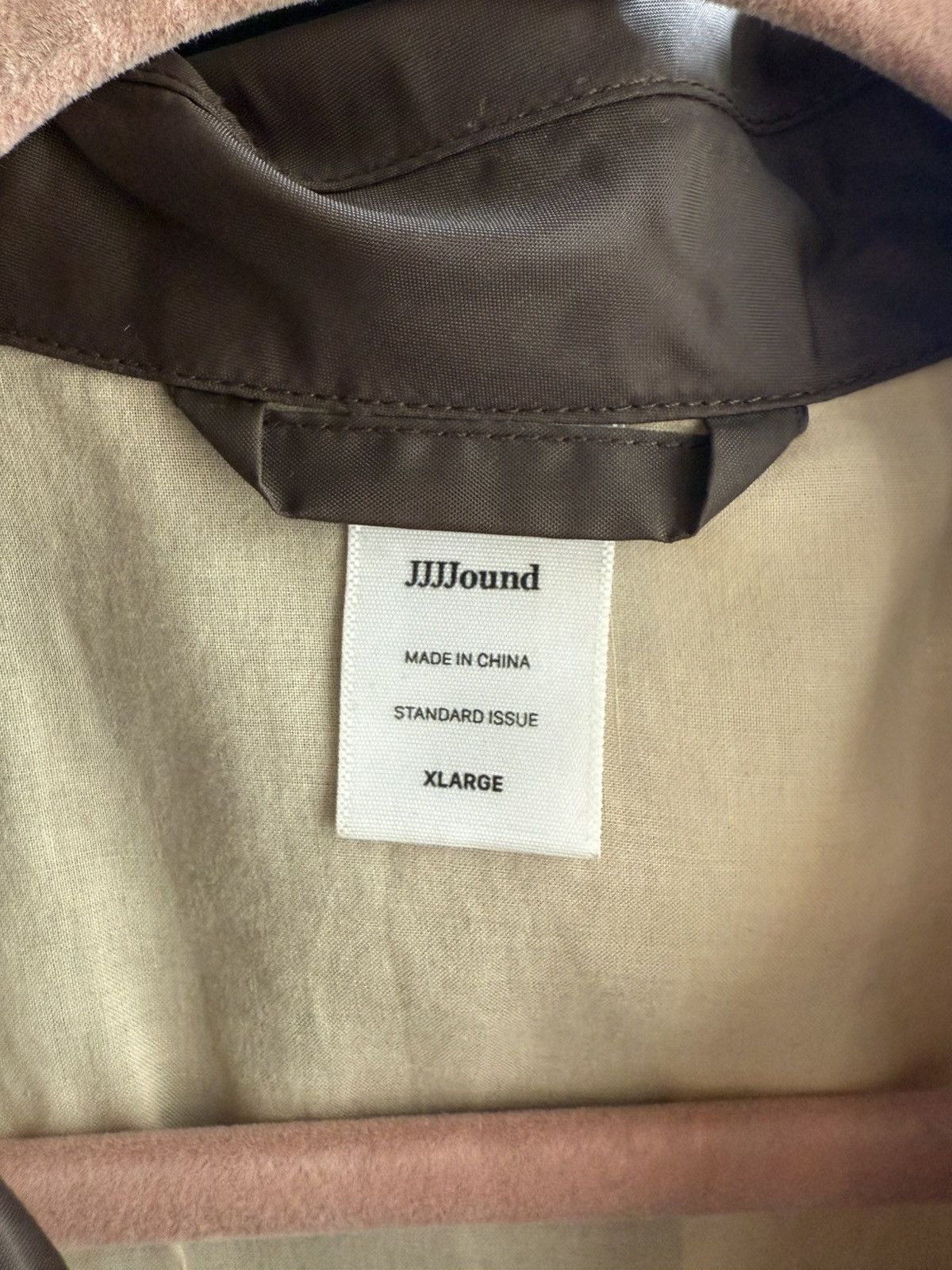 JJJJound JJJJound coaches jacke brown size XL Size US XL / EU 56 / 4 - 4 Thumbnail