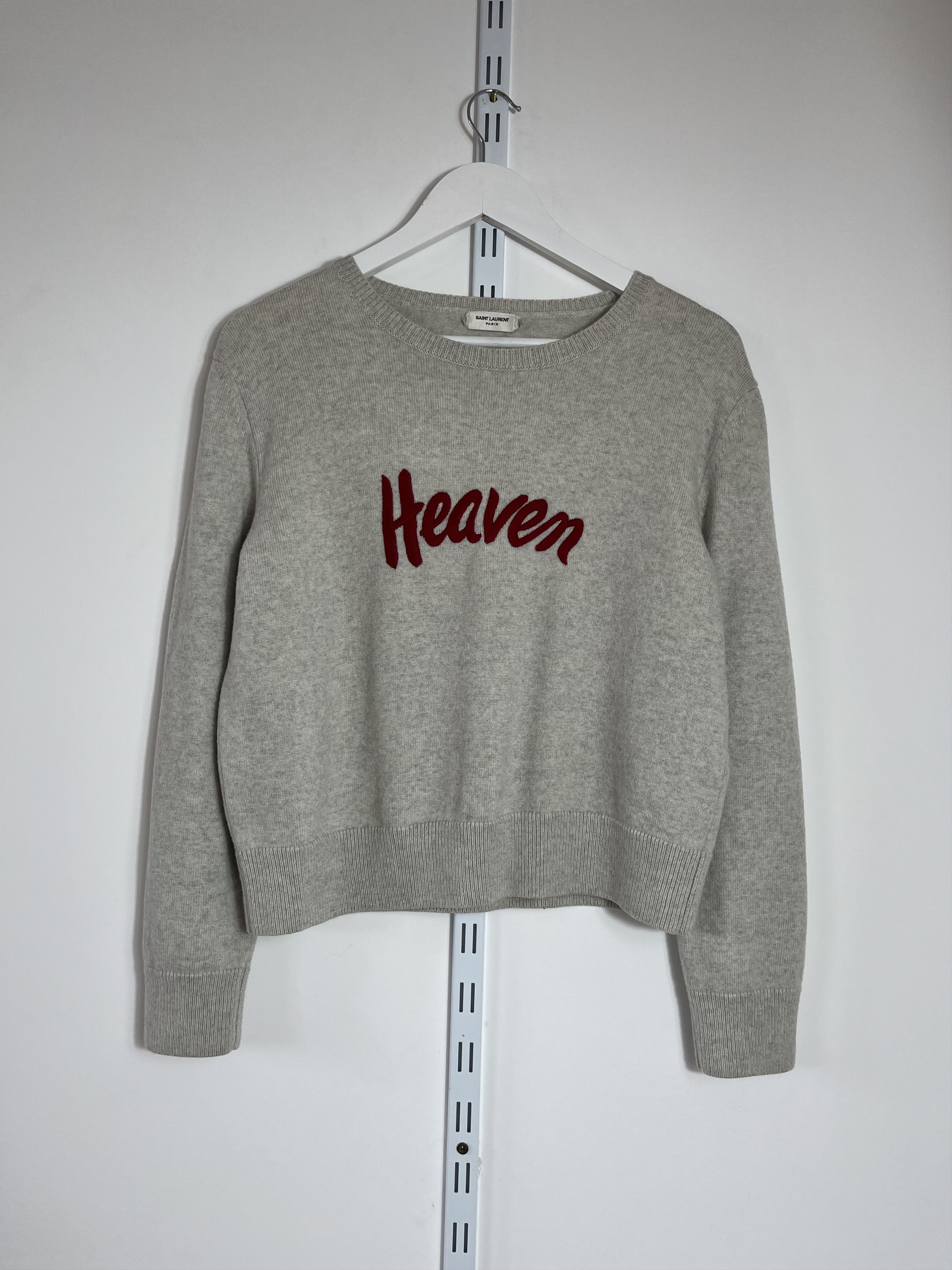 Saint Laurent Paris FW17 Saint Laurent Paris Heaven Wool Knitted Jumper Size L / US 10 / IT 46 - 2 Thumbnail