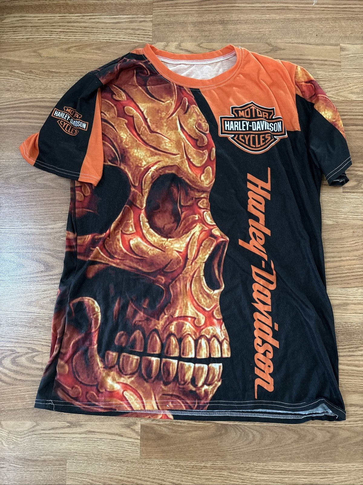 Harley Davidson Harley Davidson all over print shirt Size US XL / EU 56 / 4 - 1 Thumbnail