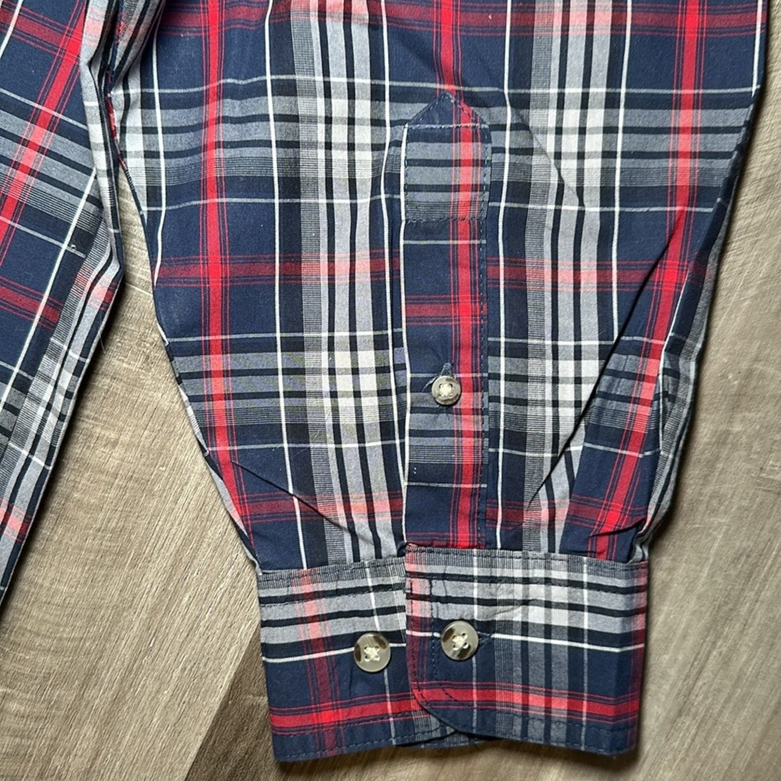 Wrangler Wrangler Rugged Wear Wrinkle Resist Long Sleeve - 2XL Size US XXL / EU 58 / 5 - 4 Thumbnail