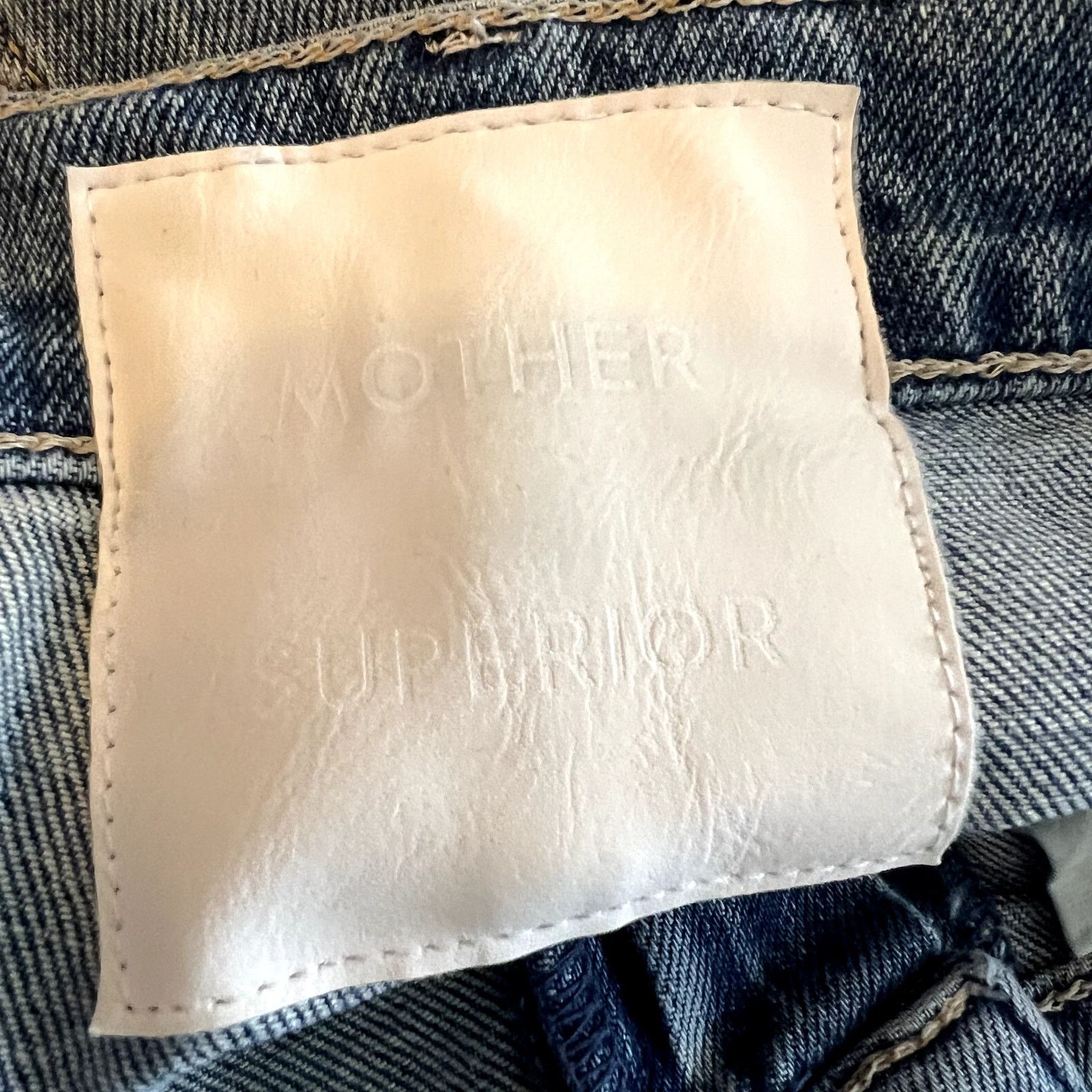 MOTHER Mother The Lasso Sneak Chew Jeans 27 Size 27" / US 4 / IT 40 - 6 Thumbnail