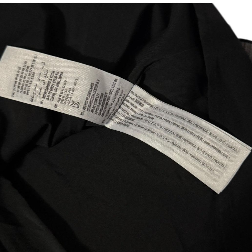 Abercrombie & Fitch Abercrombie Midnight Muse Flowy Layered Blouse Low Cut XS Size XS / US 0-2 / IT 36-38 - 3 Thumbnail