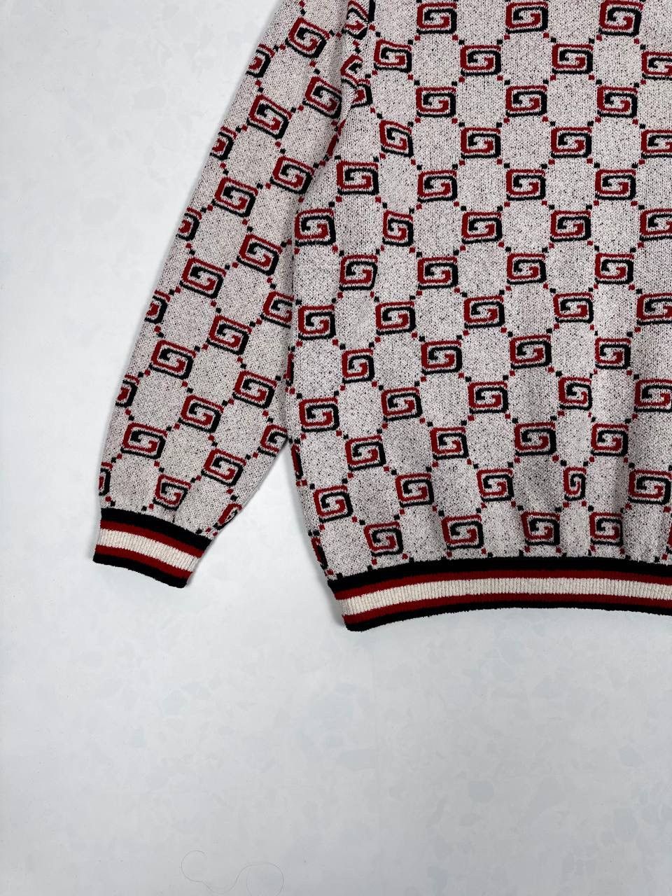 Gucci Gucci GG Monogram Zip Sweater Size US M / EU 48-50 / 2 - 5 Thumbnail