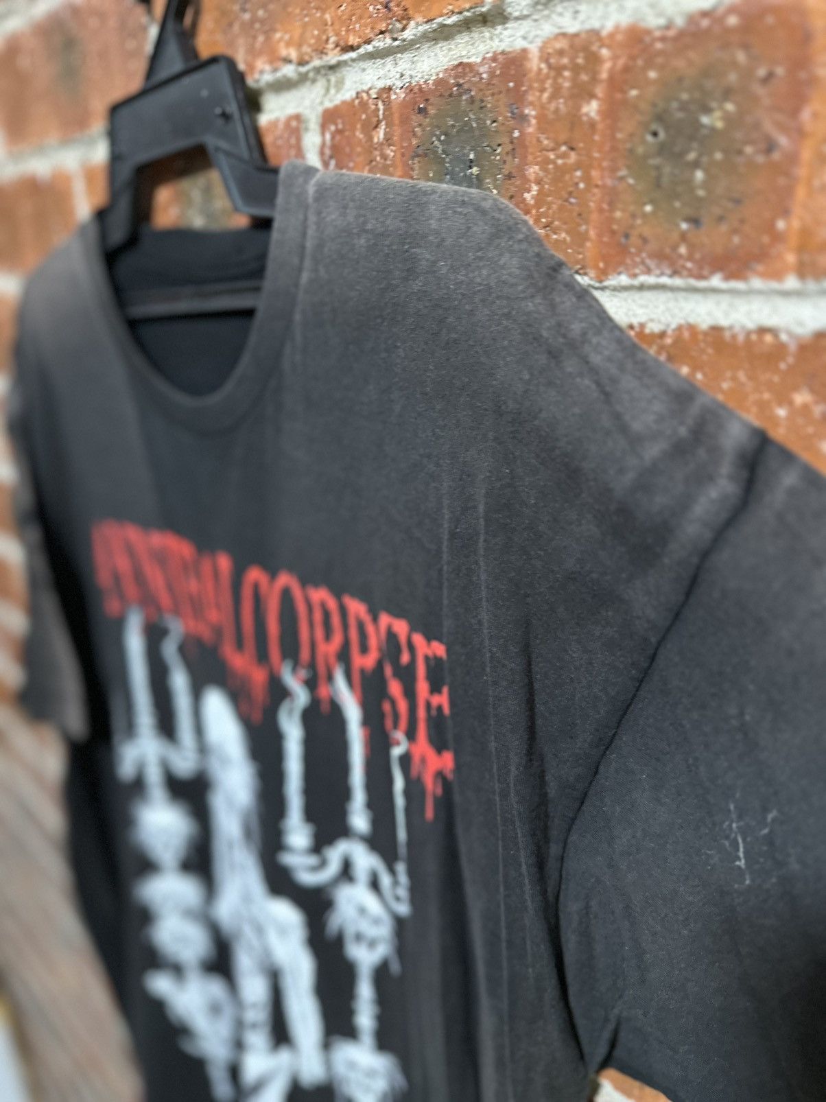 Band Tees Thrashed Vintage Cannibal Corpse Sun Faded Tee Size US XXL / EU 58 / 5 - 6 Thumbnail