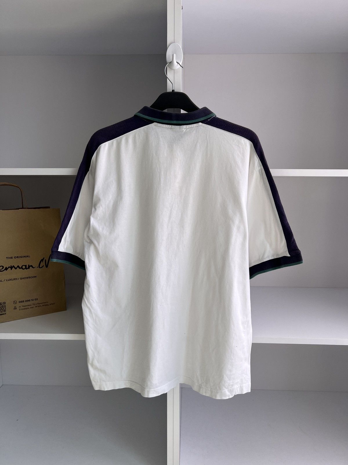 Nike × Vintage Vintage Nike Agassi 90s Polo Swoosh T-Shirt Size US M / EU 48-50 / 2 - 16 Thumbnail