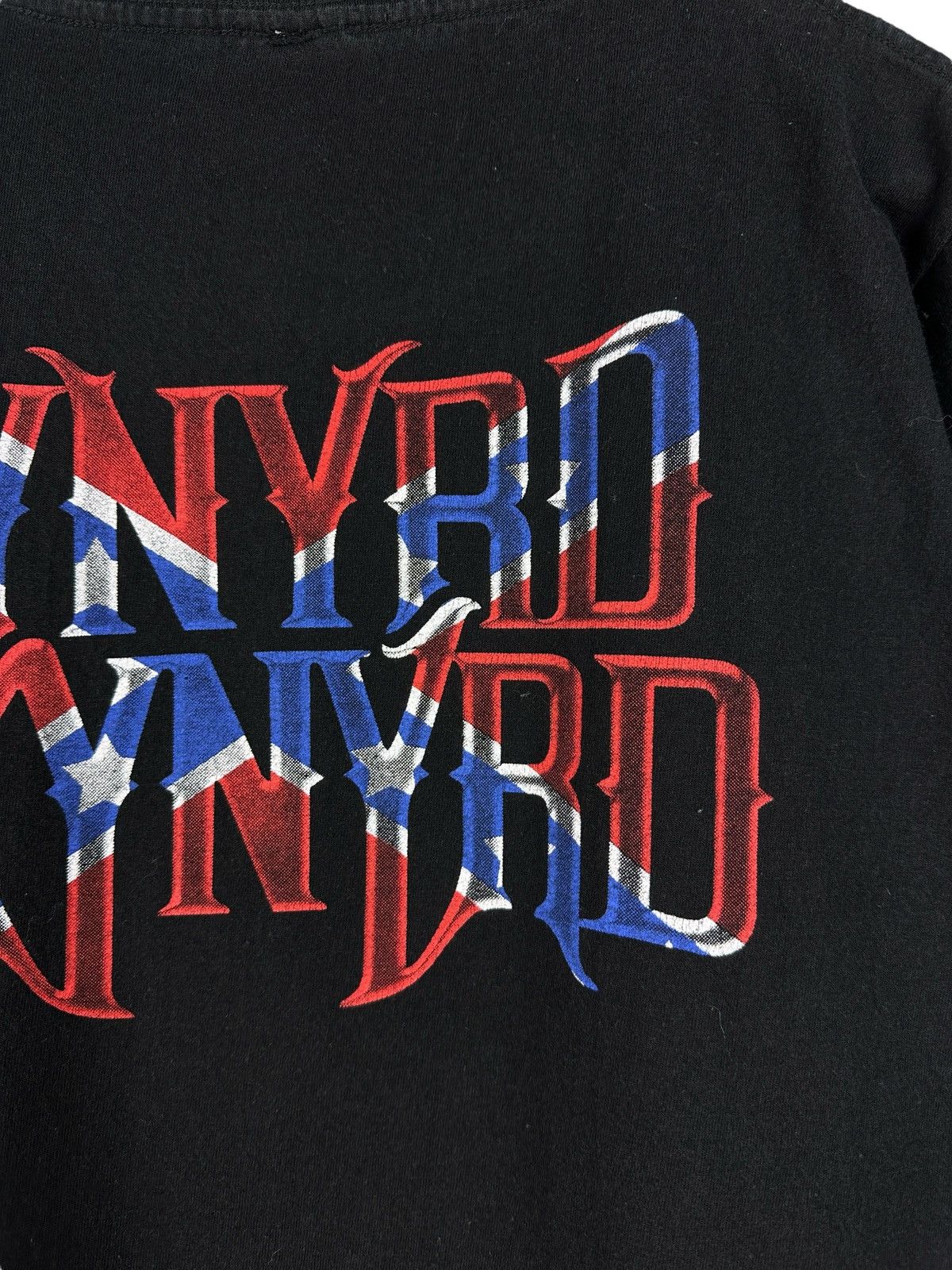 Band Tees × Vintage Vintage Lynyrd Skynyrd Band T-Shirt Graphic Print Skull Logo Size US M / EU 48-50 / 2 - 14 Thumbnail