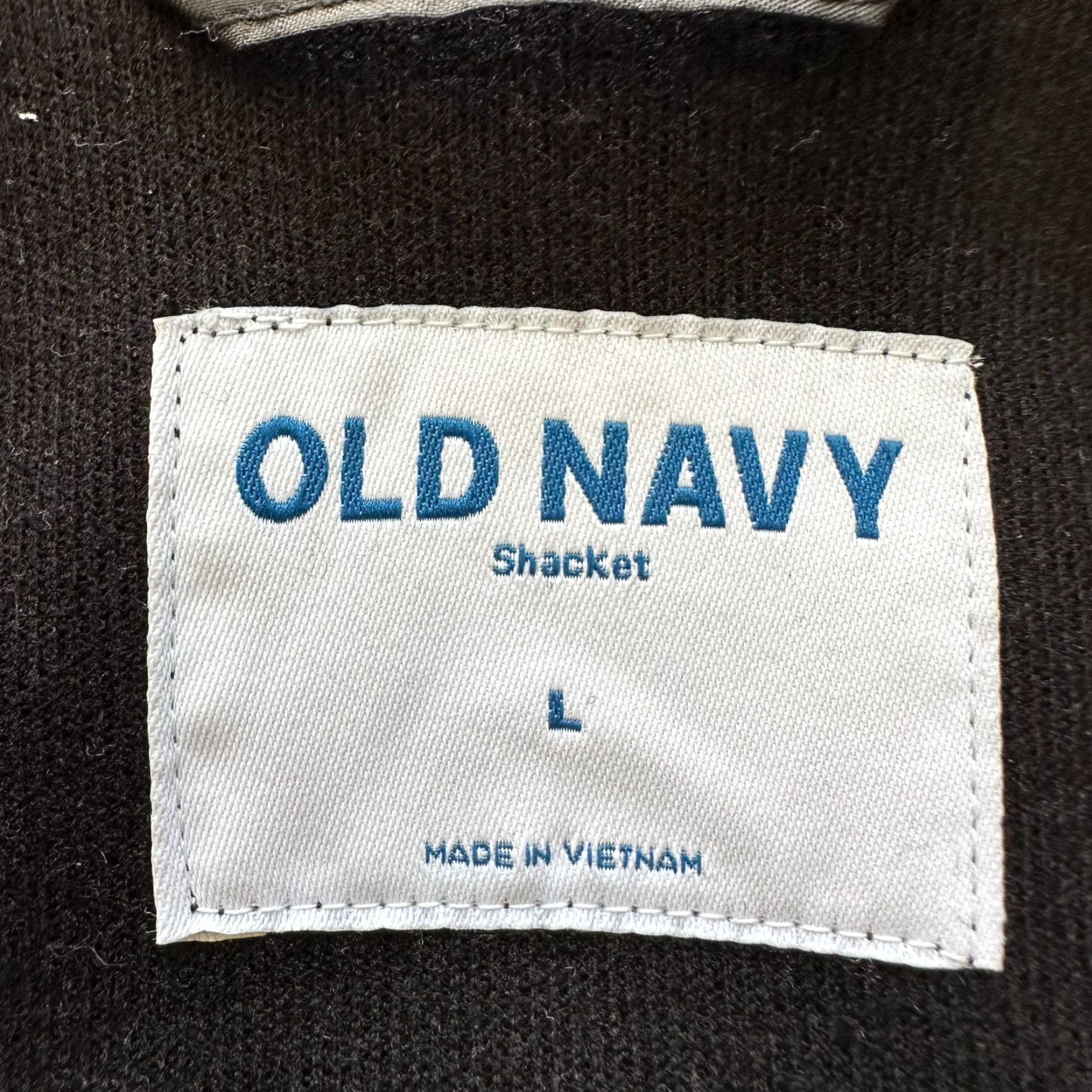 Old Navy Old Navy Jacket Womens Large Full Zip Point Collar Cropped Black Polyester Size L / US 10 / IT 46 - 4 Thumbnail