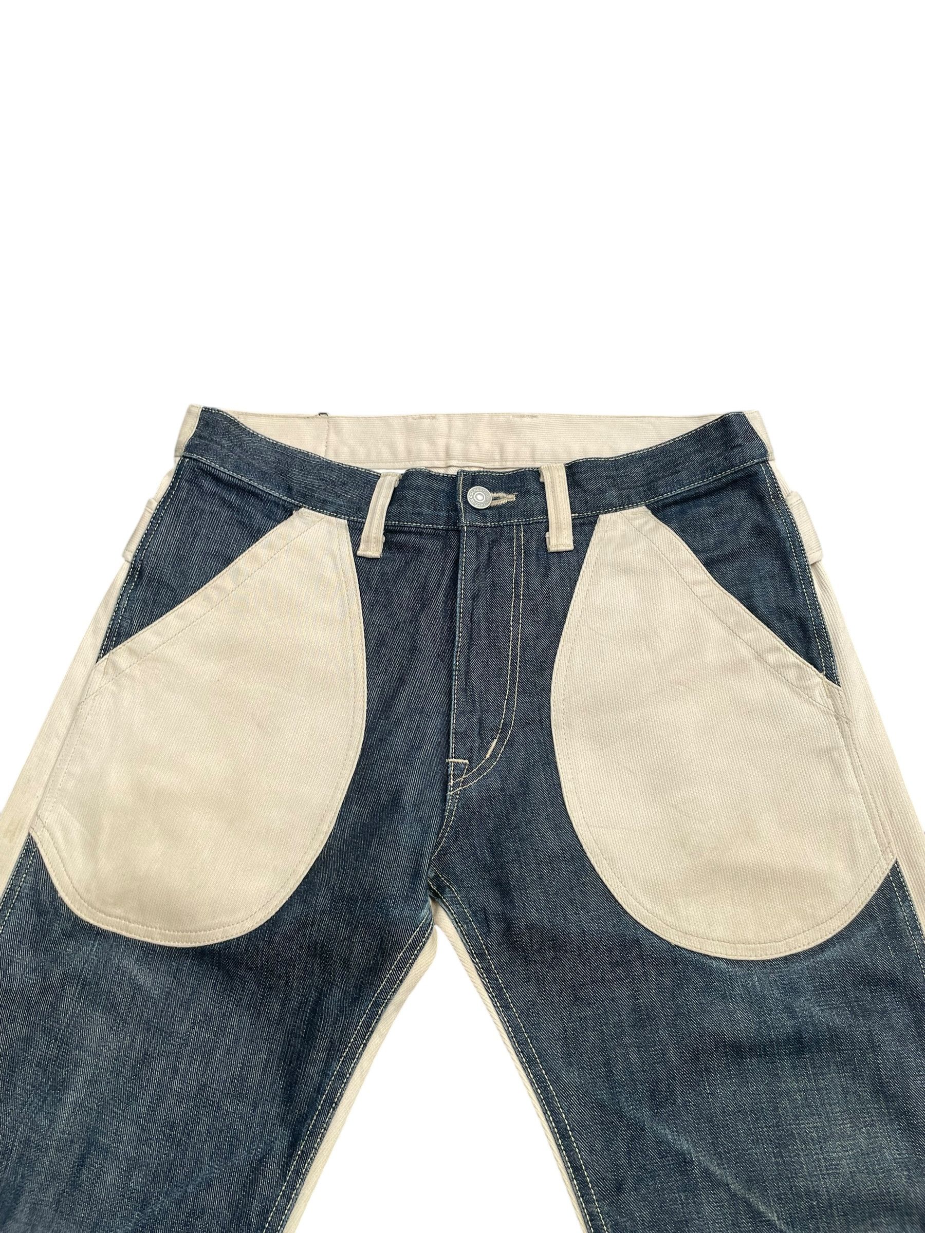 Japanese Brand × KOJIMA GENES Vintage Kojima Genes 2 Tone Denim Size US 32 / EU 48 - 2 Thumbnail