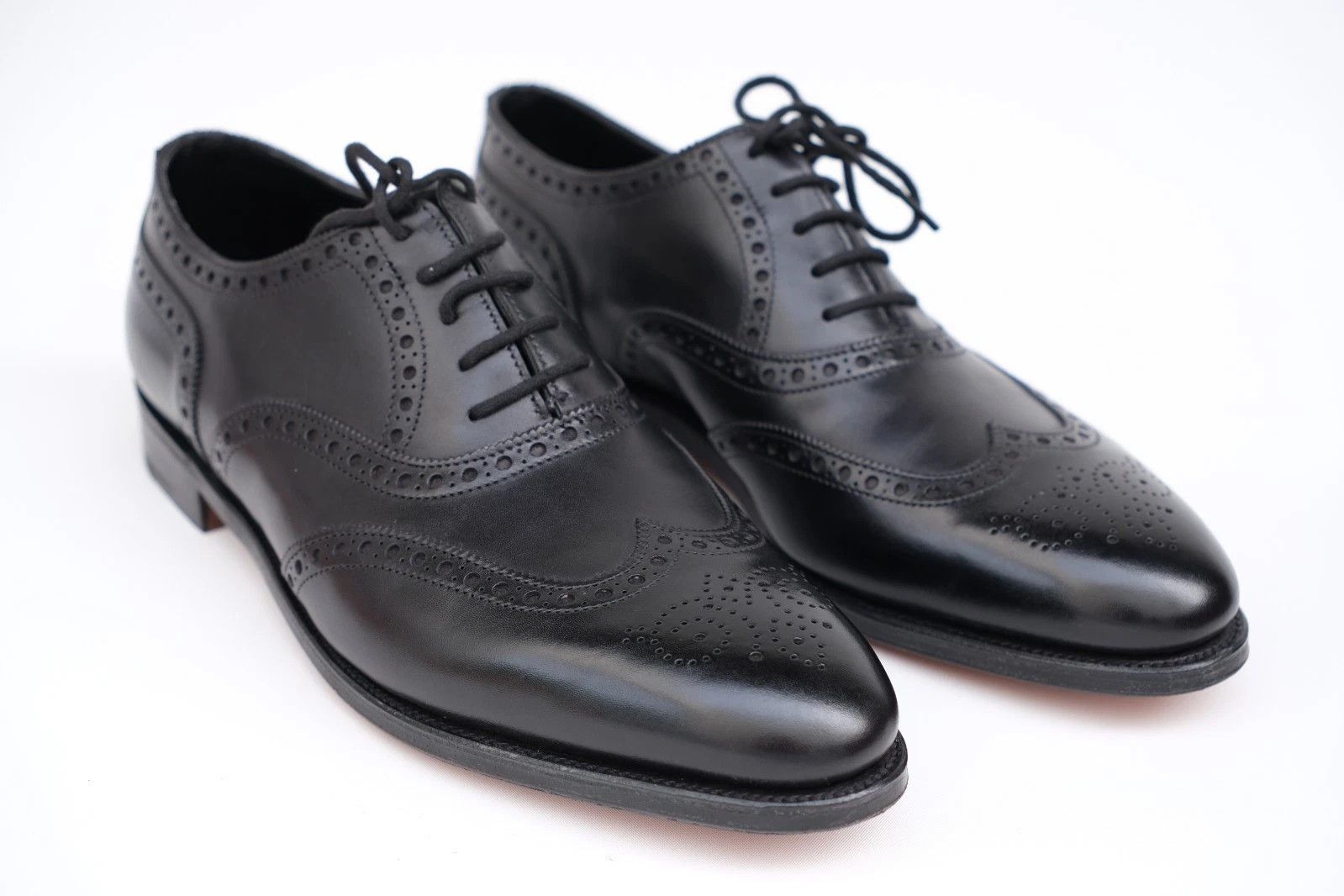 John Lobb New John Lobb Stowey Black Oxford EU 41.5 UK 7.5 / US 8.5 Size US 8.5 / EU 41-42 - 1 Thumbnail