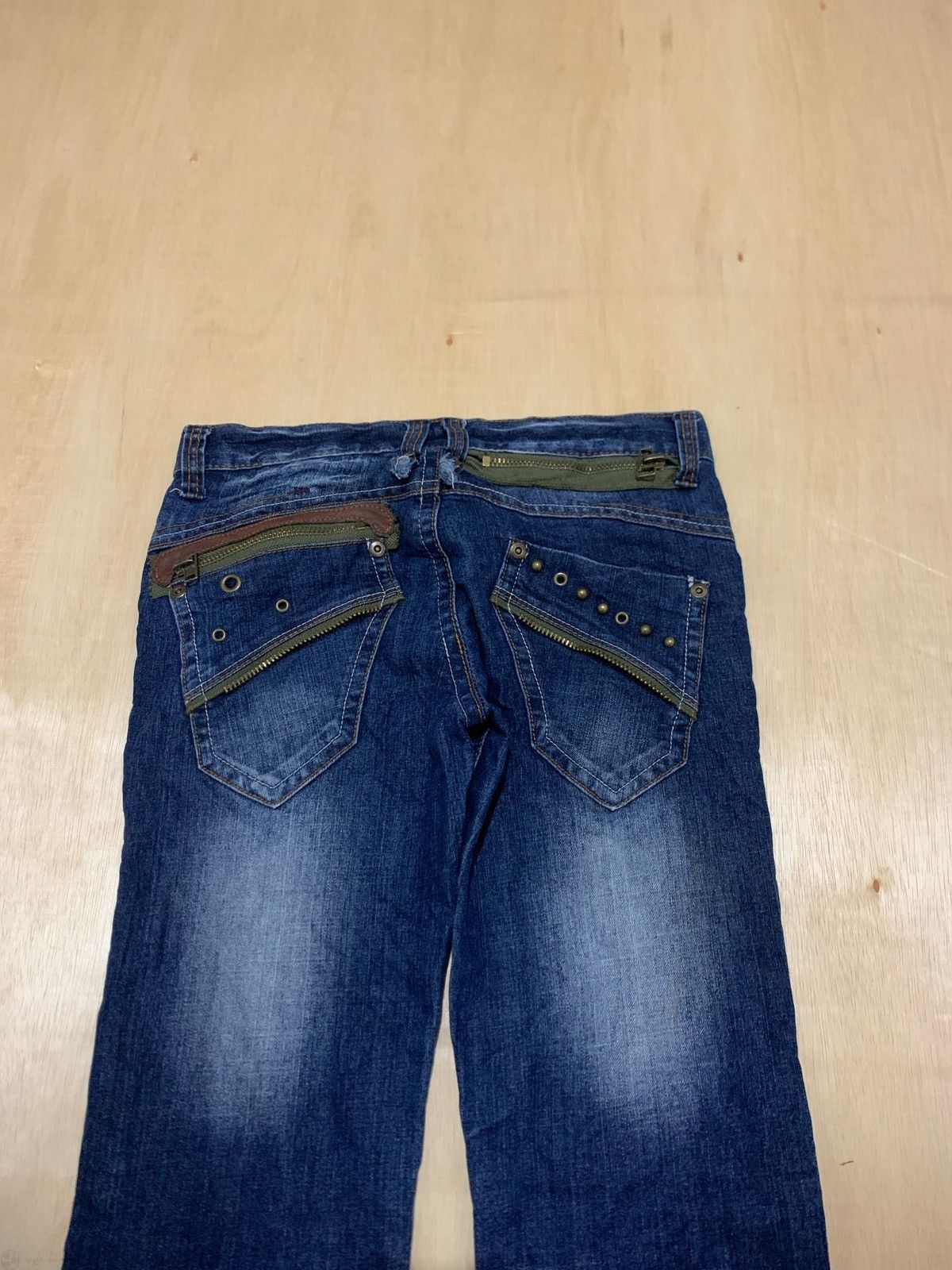 If Six Was Nine × Japanese Brand × Tornado Mart Flare Latooku Fox Jeans Bootcut Ifsixwasnine Size US 31 - 2 Thumbnail