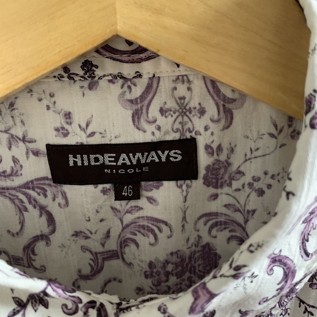 Japanese Brand × Matsuda × Nicole Club 🔥Hideways Nicole Floral pattern shirt Size US M / EU 48-50 / 2 - 7 Thumbnail