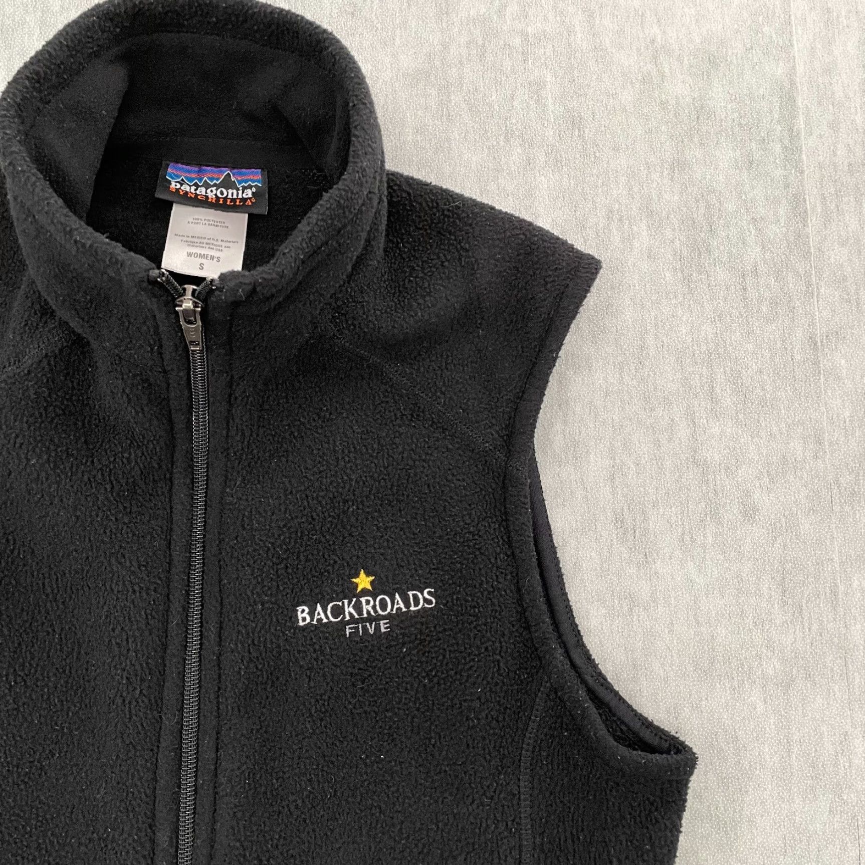 Patagonia Patagonia Vest Womens Small Black Synchilla Full Zip Pockets Fleece Ladies S Size S / US 4 / IT 40 - 5 Thumbnail