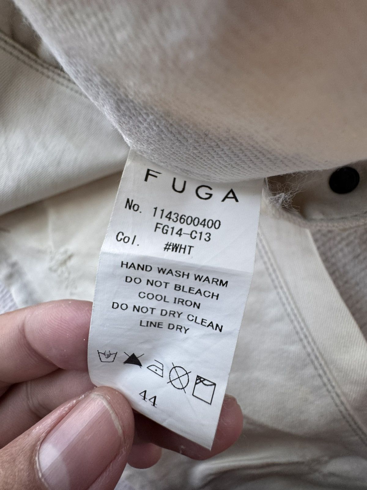 GOSTAR DE FUGA FUGA smokey skinny white Size US 32 / EU 48 - 6 Thumbnail