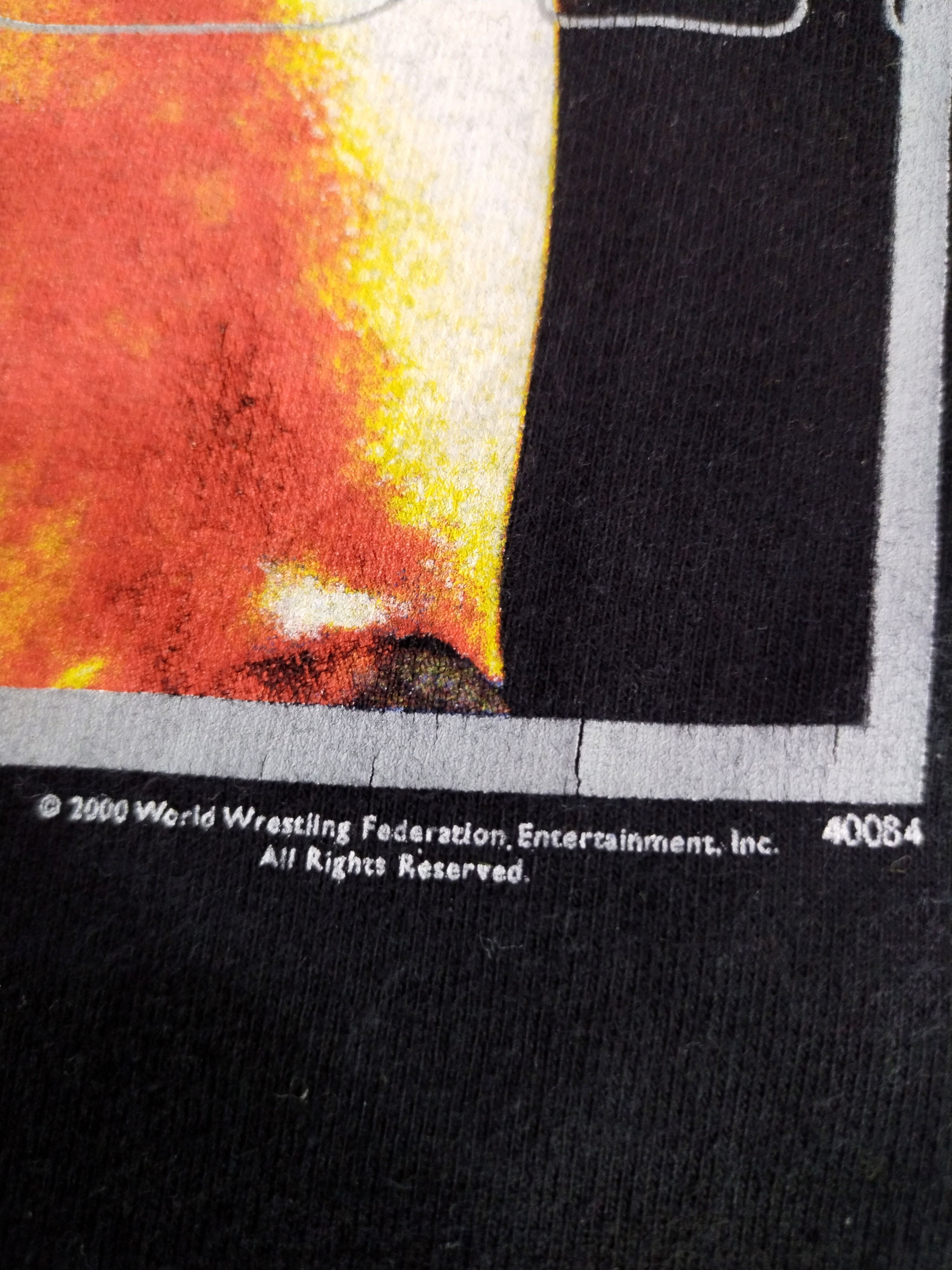 WWF Vintage 00's WWF The Rock Smacketh Down Shirt Tee Size US M / EU 48-50 / 2 - 7 Thumbnail