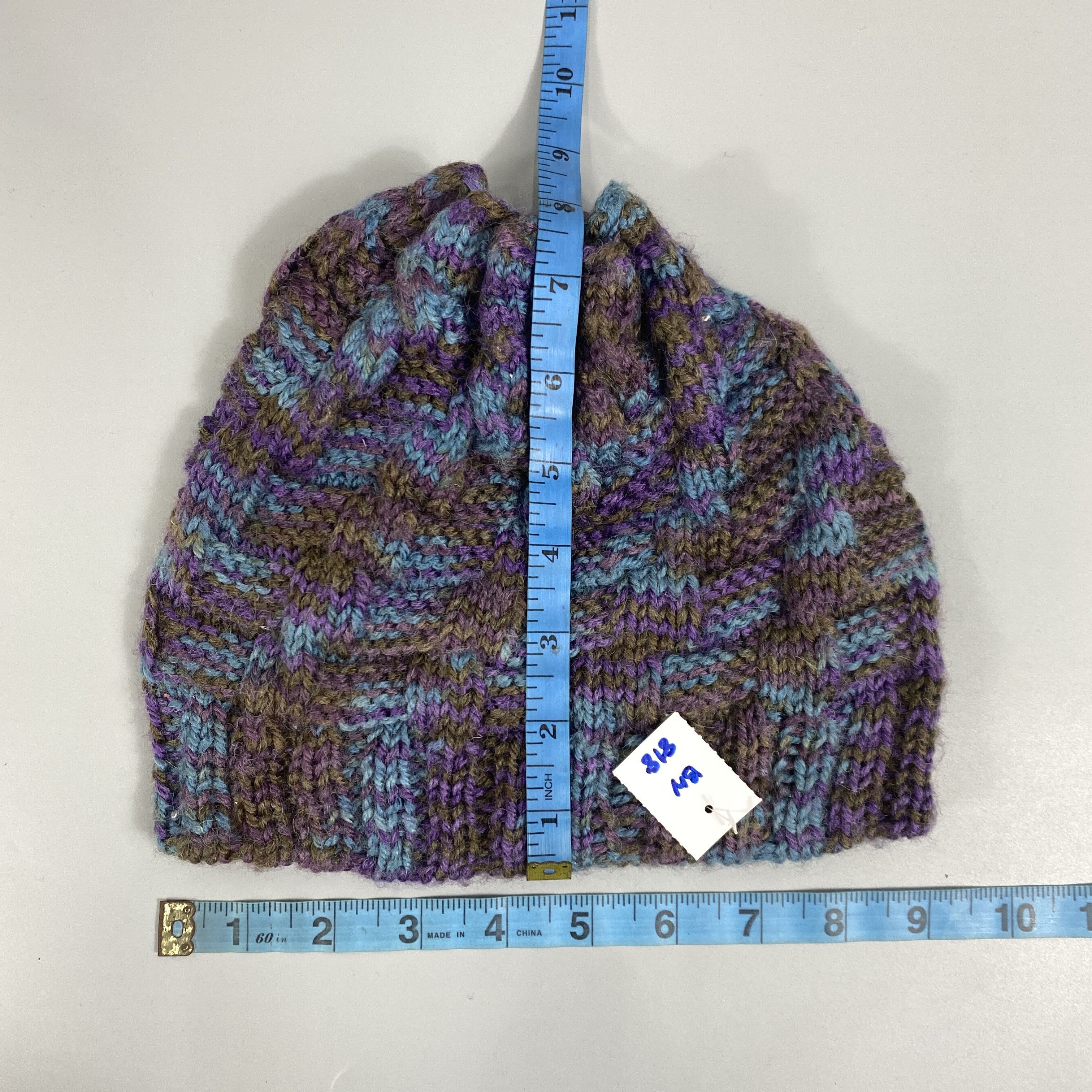 Japanese Brand Multicolor Knit Beanie Hat -BN818 Size ONE SIZE - 5 Thumbnail
