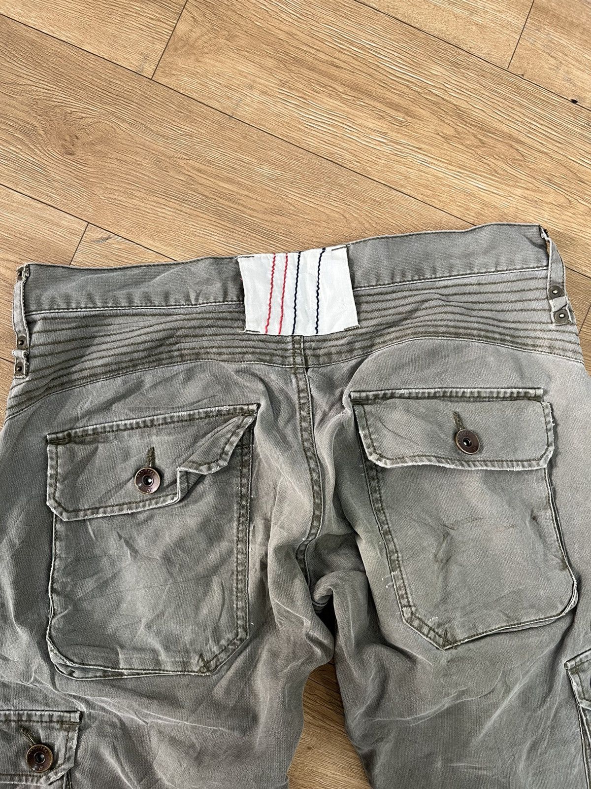 If Six Was Nine RARE PROKEDS FLARE JEANS BALENCIAGA STYLE BOOTCUT Size 32" / US 10 / IT 46 - 10 Thumbnail