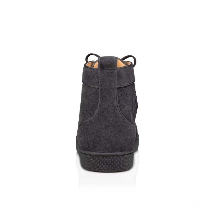 Christian Louboutin o1s1wg110924 Louis Orlato Flat High Sneaker in Black Size US 12 / EU 45 - 4 Thumbnail